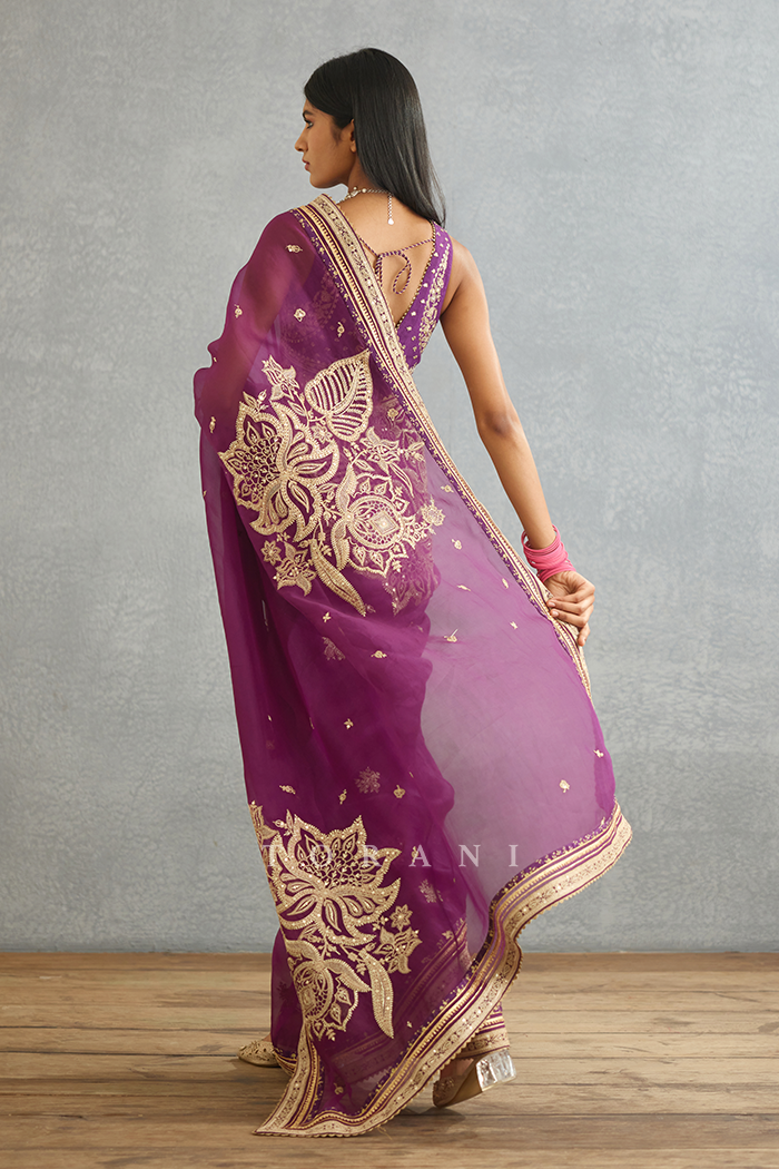 Gul-Rez Taashi Saree