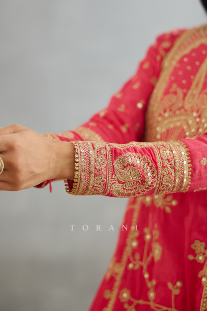 Gul-Kand Meera Sharara Set