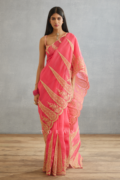 Gul-Kand Geetika Saree