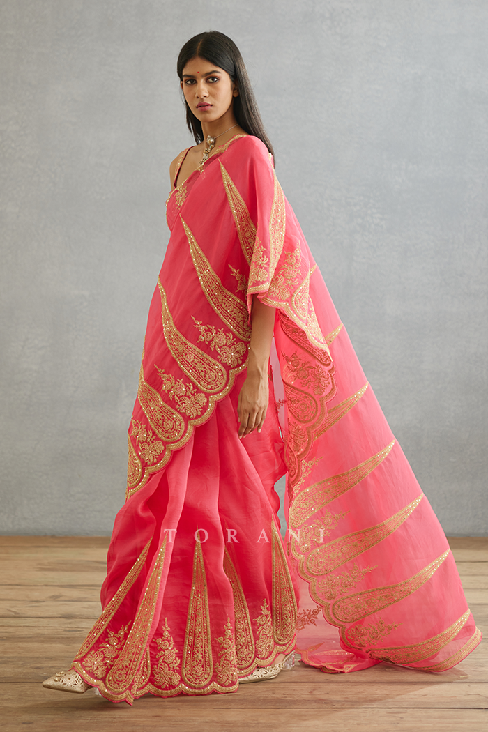 Gul-Kand Geetika Saree