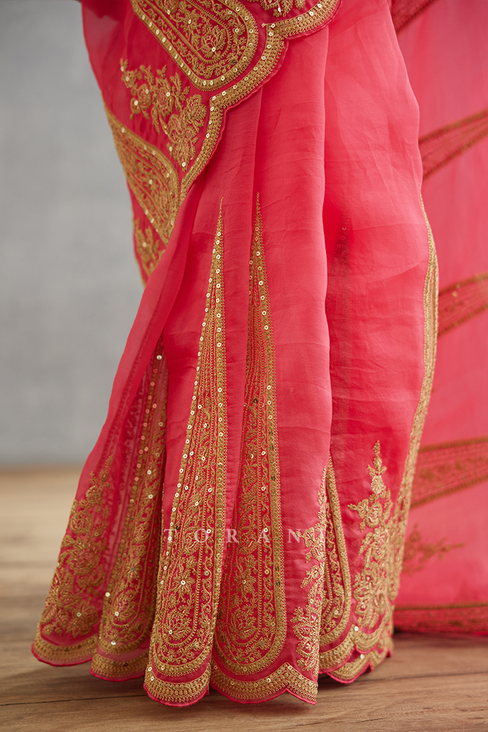 Gul-Kand Geetika Saree
