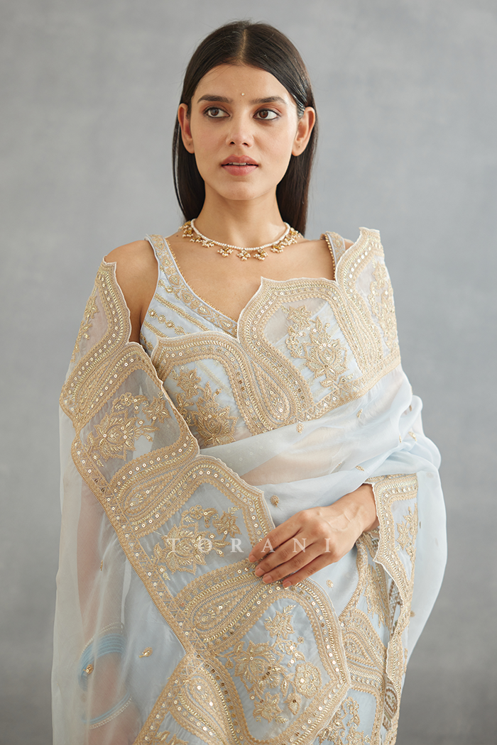 Gul-Nilofer Yashaswini Saree