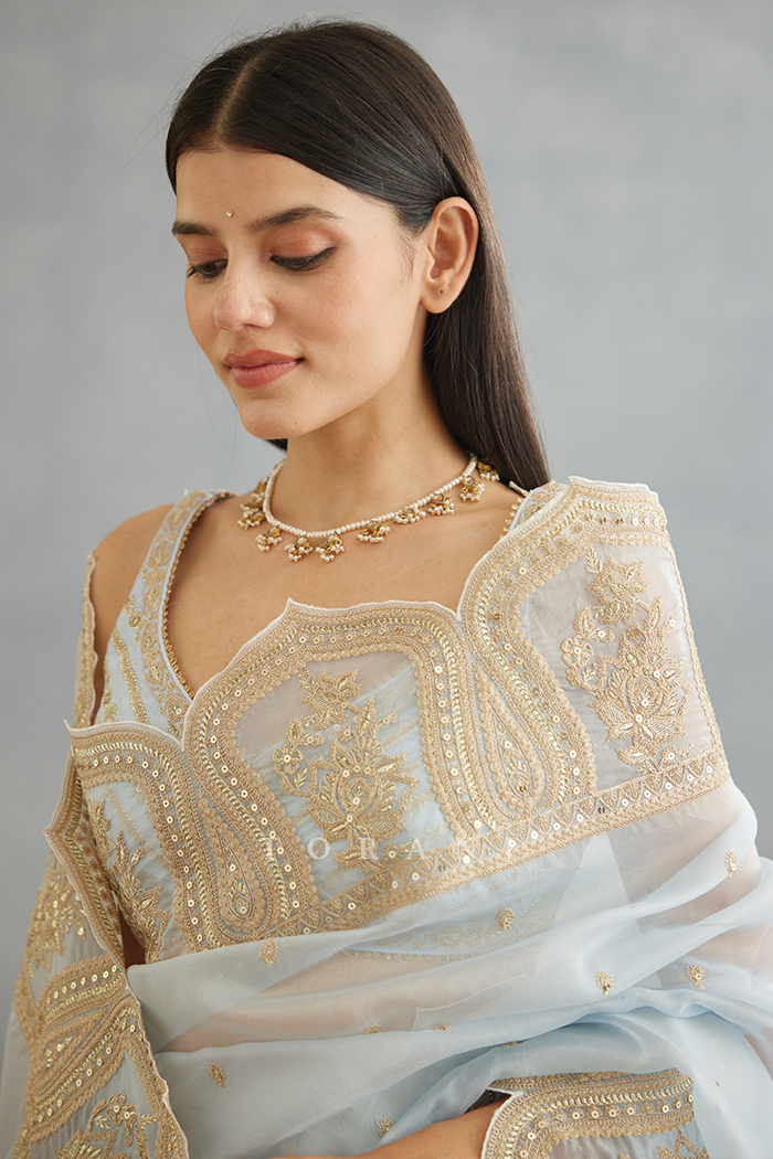 Gul-Nilofer Yashaswini Saree