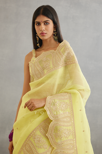 Gul-Mina Yashaswini Saree