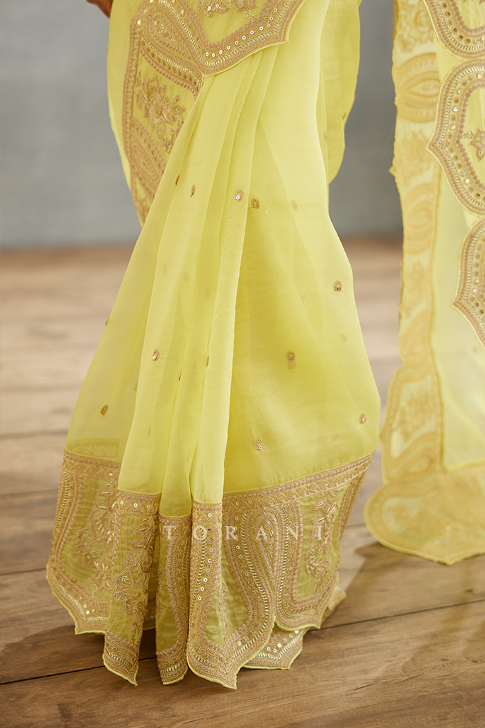 Gul-Mina Yashaswini Saree