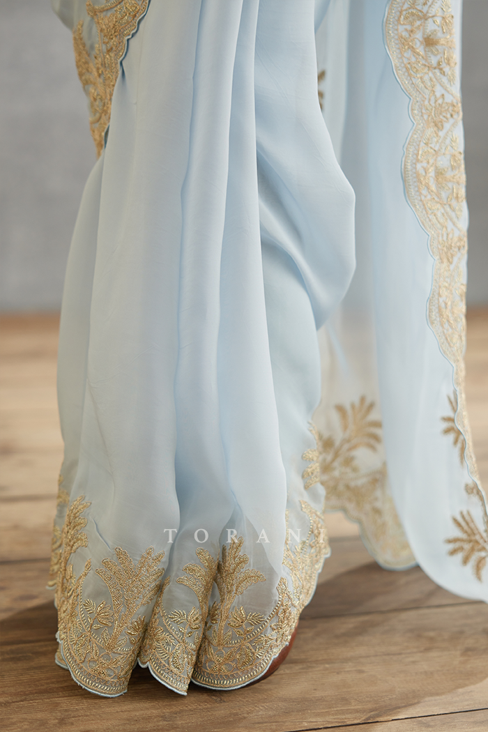 Gul-Nilofer Afrah Saree