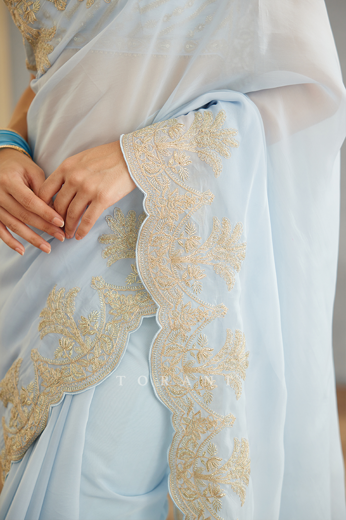 Gul-Nilofer Afrah Saree