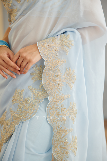 Gul-Nilofer Afrah Saree