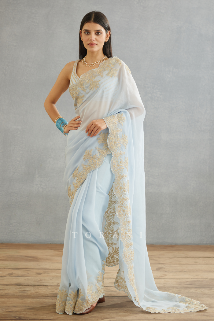 Gul-Nilofer Afrah Saree