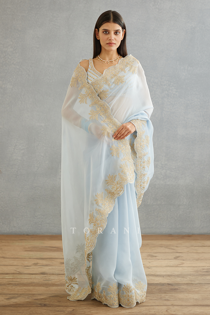 Gul-Nilofer Afrah Saree