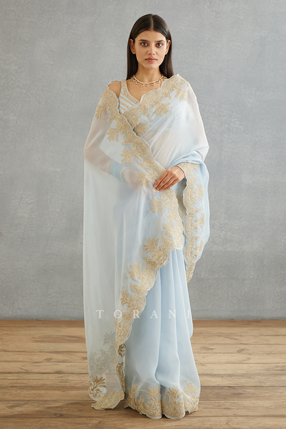 Gul-Nilofer Afrah Saree