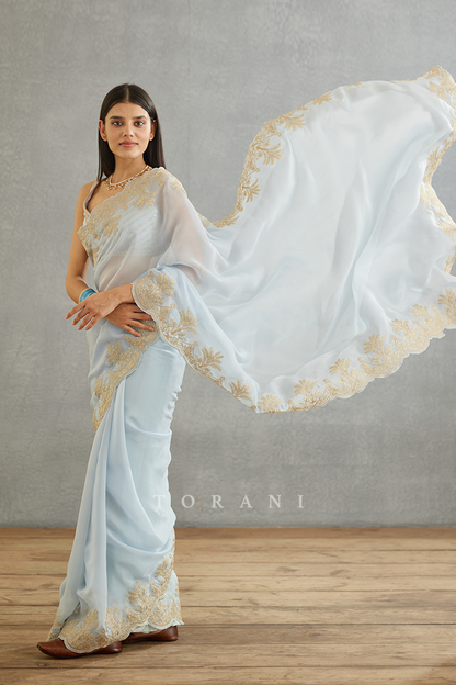 Gul-Nilofer Afrah Saree