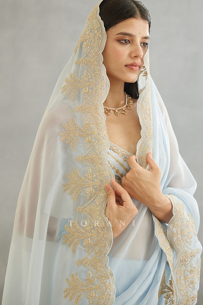 Gul-Nilofer Afrah Saree