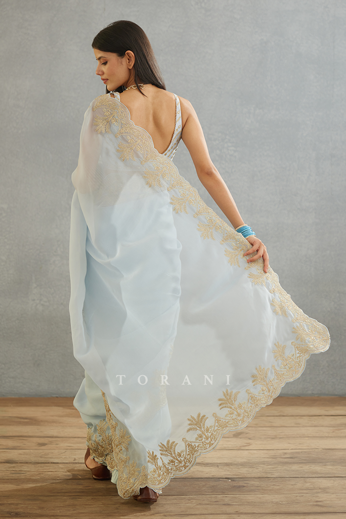 Gul-Nilofer Afrah Saree