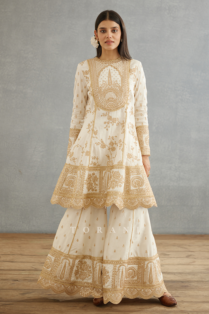 Gul-Bano Meera Sharara Set