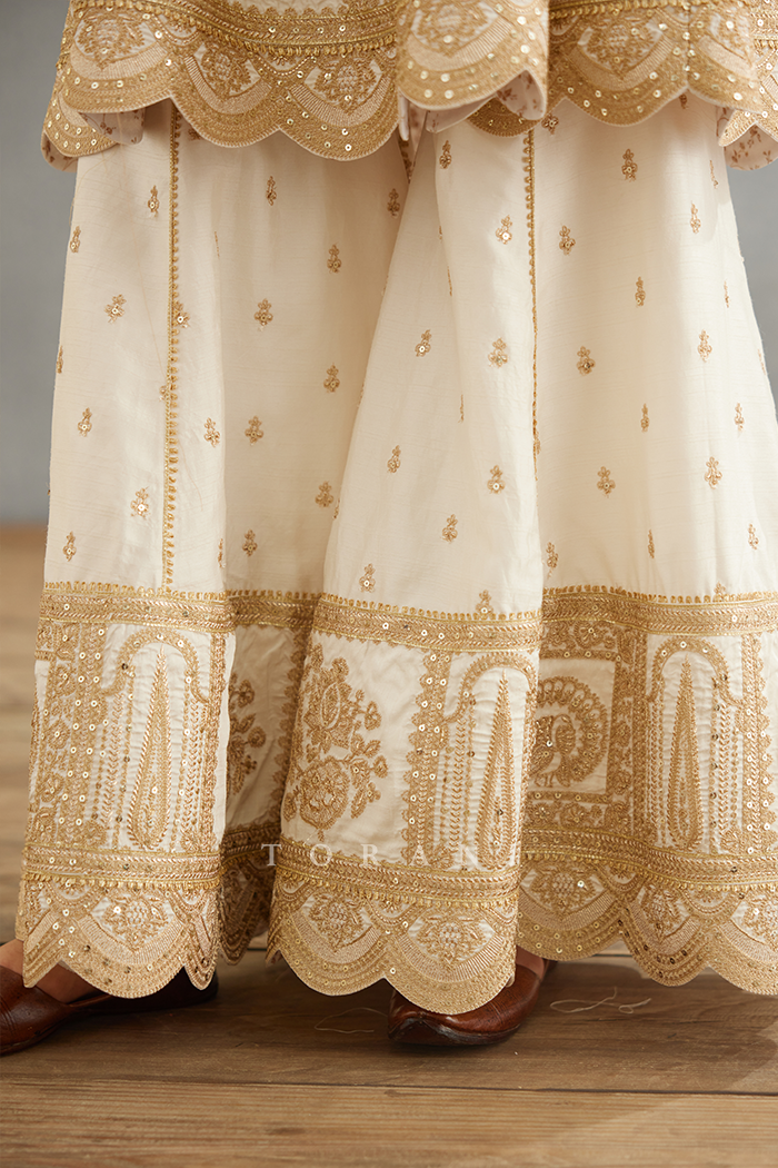 Gul-Bano Meera Sharara Set