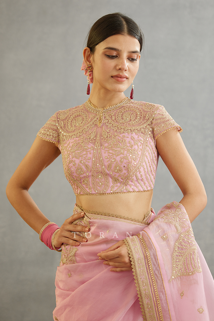 Gul-Mohar Yashoda Blouse