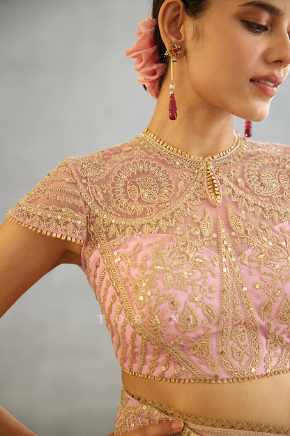 Gul-Mohar Yashoda Blouse