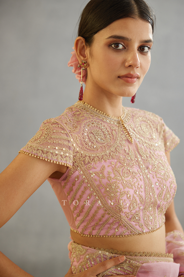 Gul-Mohar Yashoda Blouse