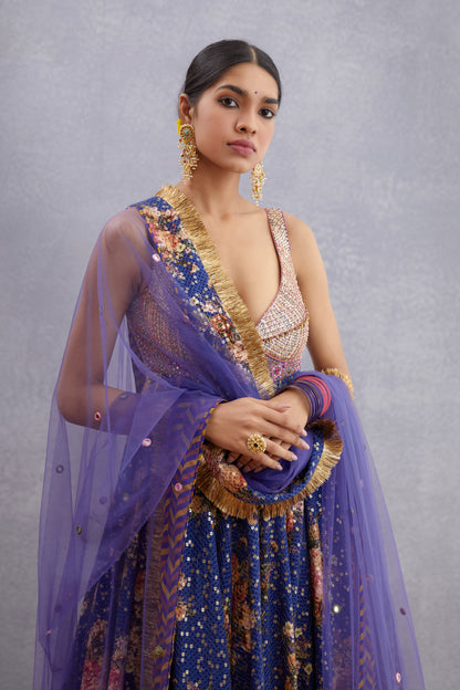 Jamuni Rabia Sitara Dhari Anarkali Set