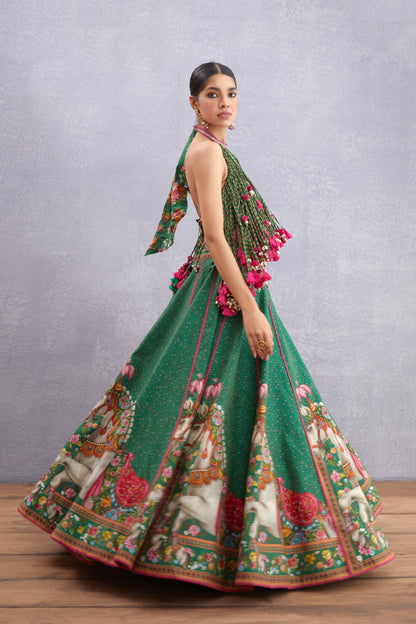 Shriya Pilgaonkar In Our Panna Ashwamedha Lehenga Set