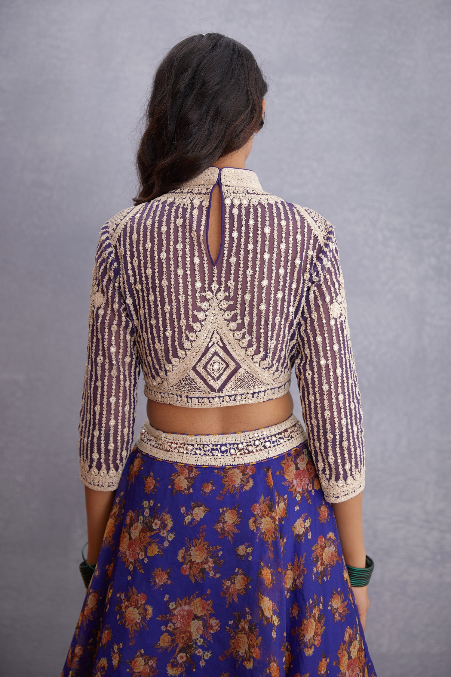 Jamuni Induma Lehenga Set