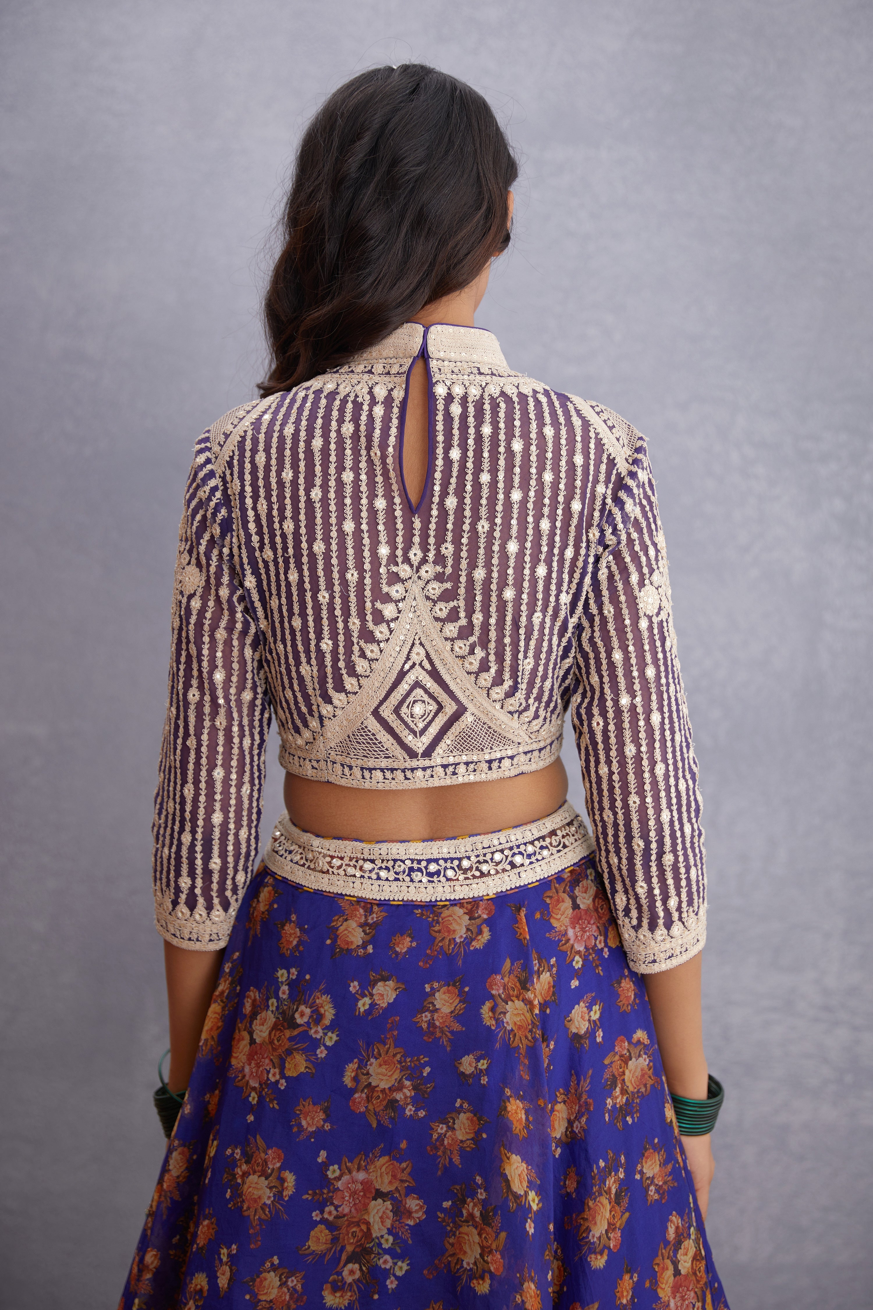 Jamuni Induma Lehenga Set