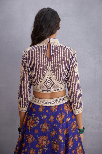 Jamuni Induma Lehenga Set