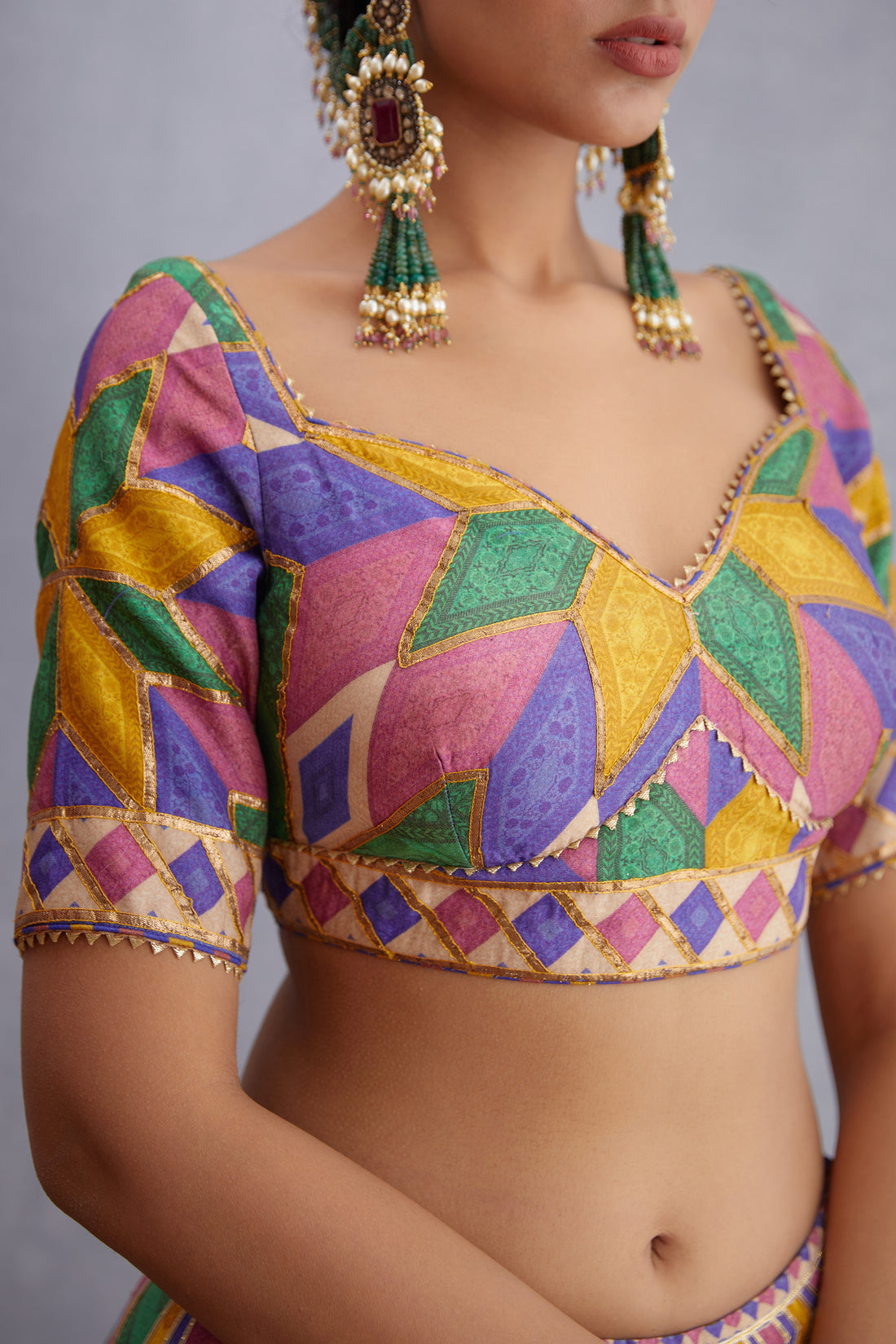 Navratan Shamiyana Blouse