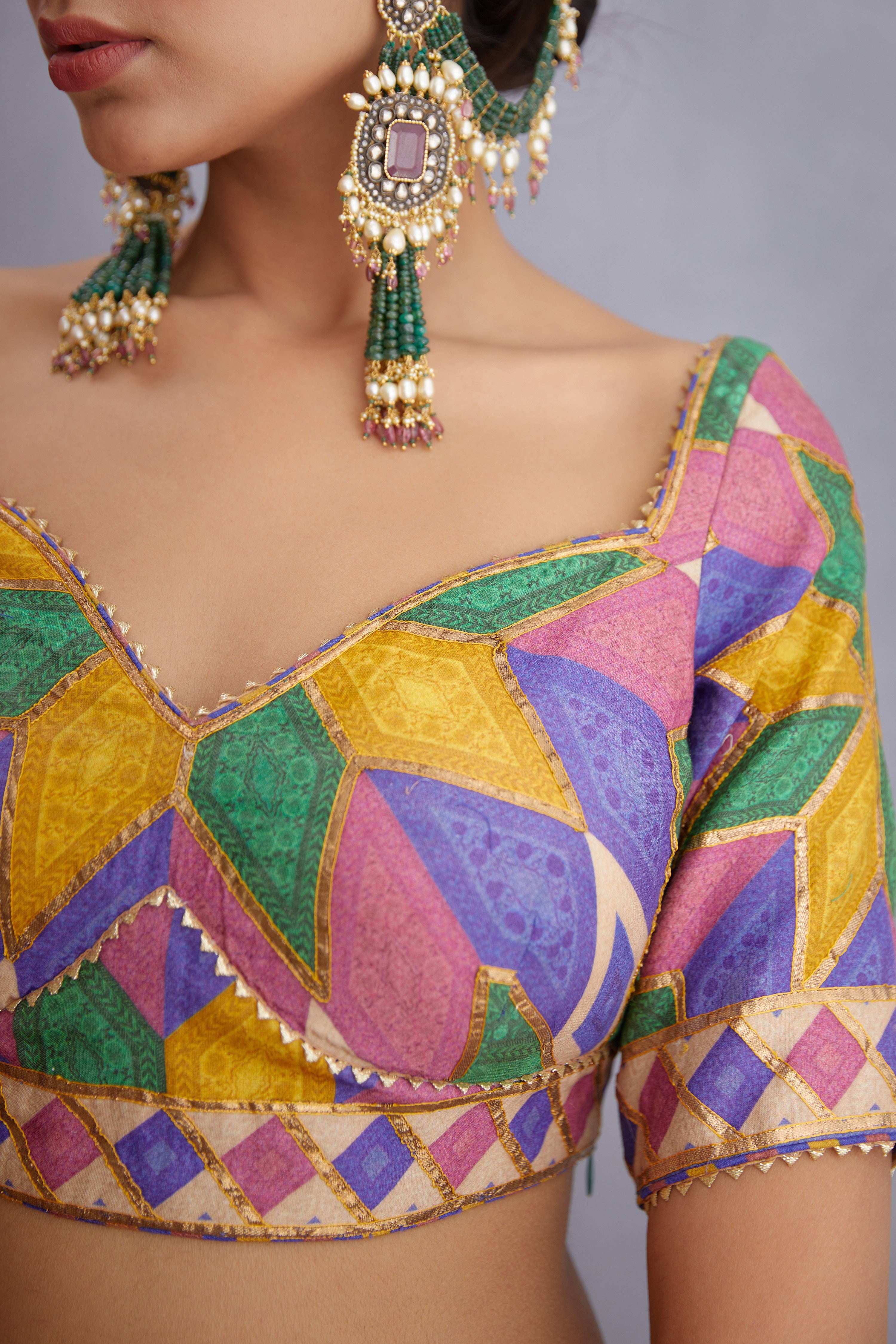 Navratan Shamiyana Blouse