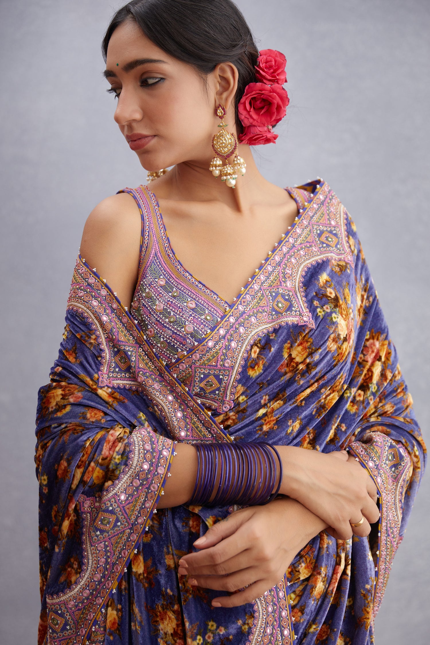 Jamuni Guldabri Saree