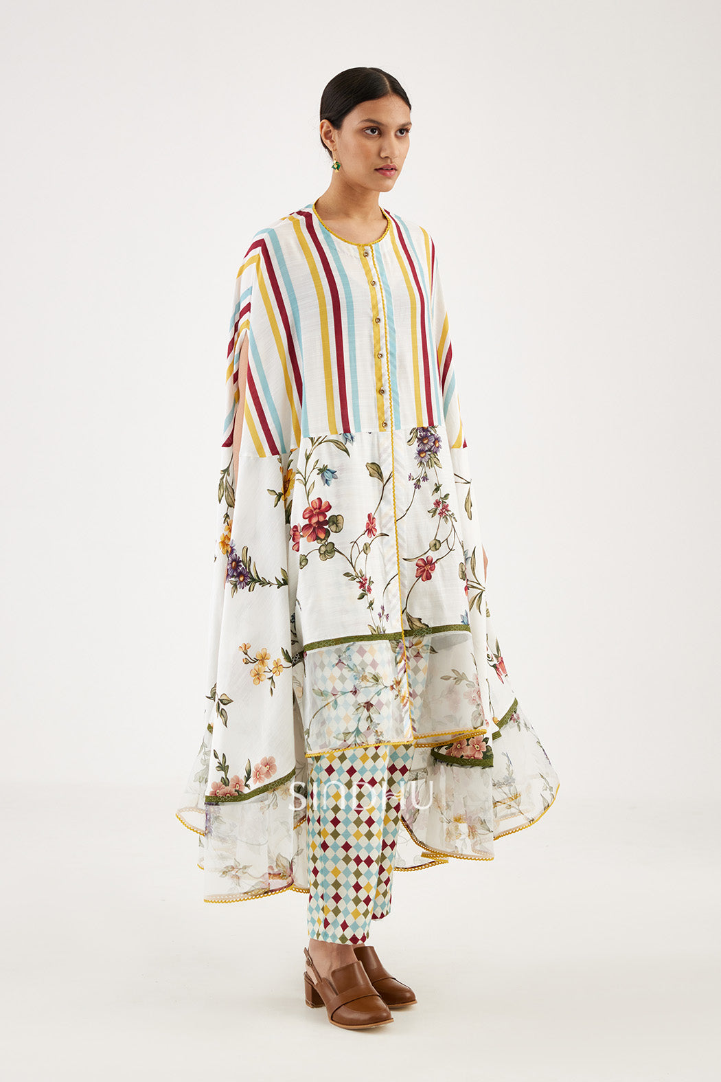 Sephid Asymmetric Kaftan