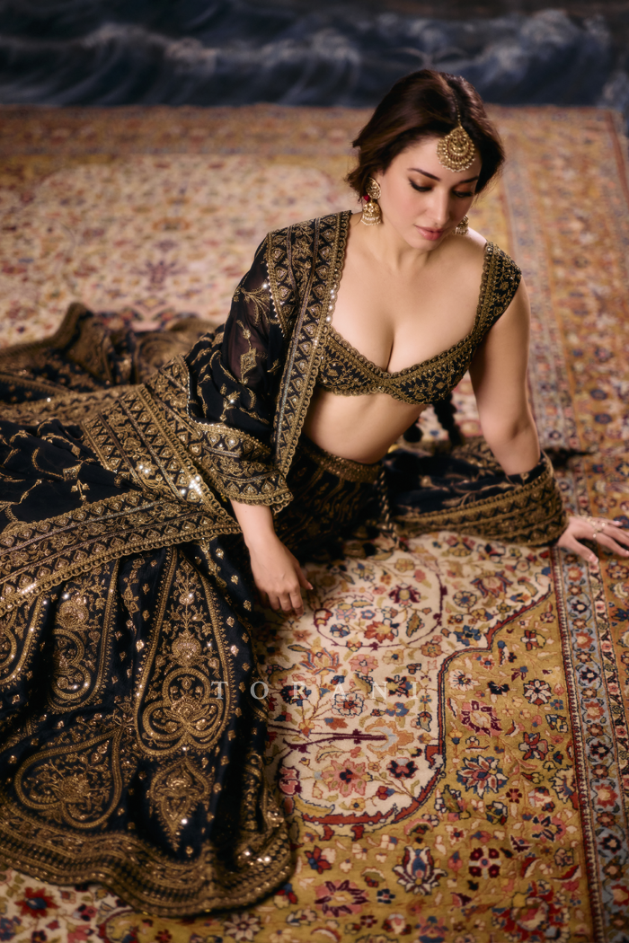 Tamannaah Bhatia In Our Bhadra Raani Lehenga Set