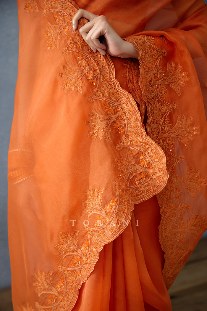 Kesari Damini Saree