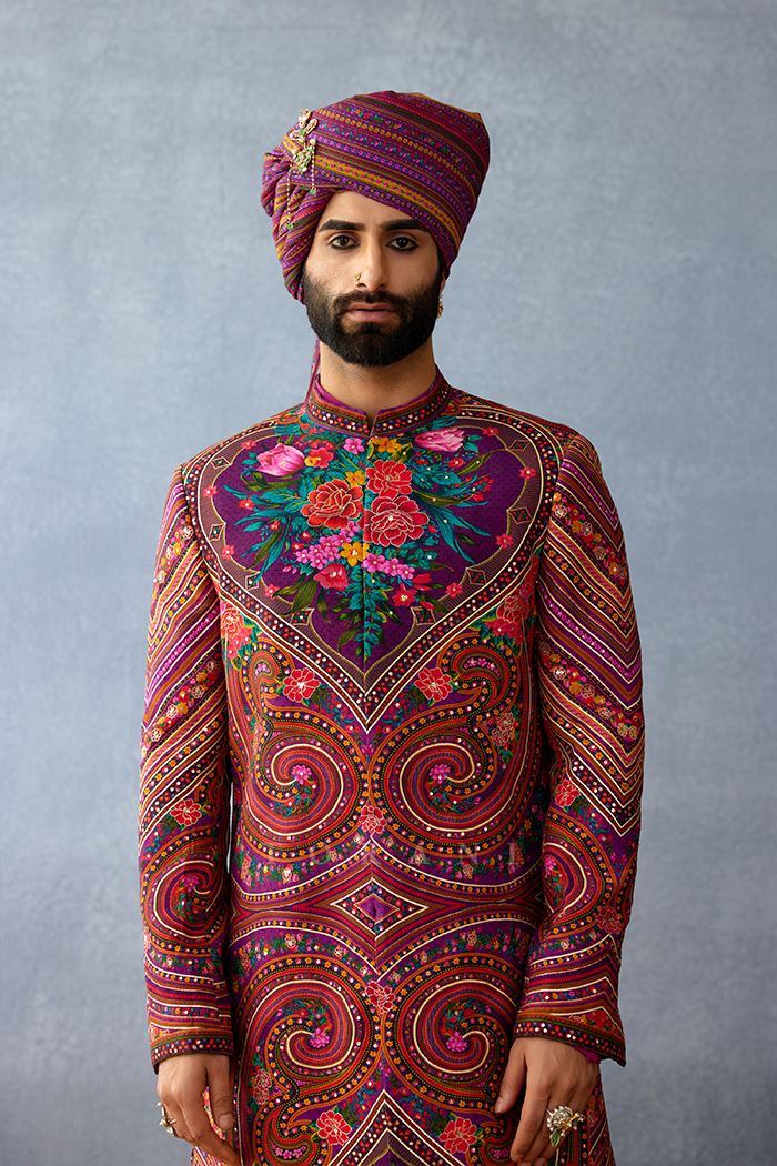 Dil Kusha Riyaz Sherwani Set