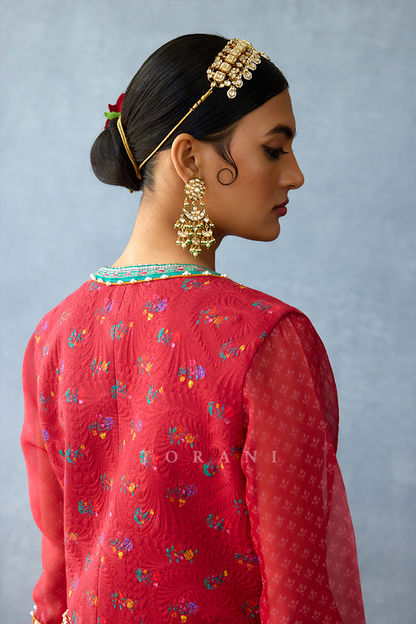 Dil Surkh Saafia Co-ord Set