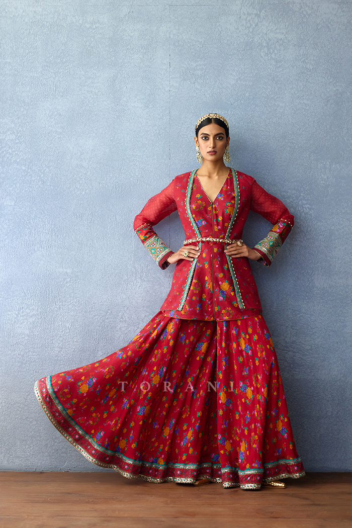 Dil Surkh Saafia Co-ord Set