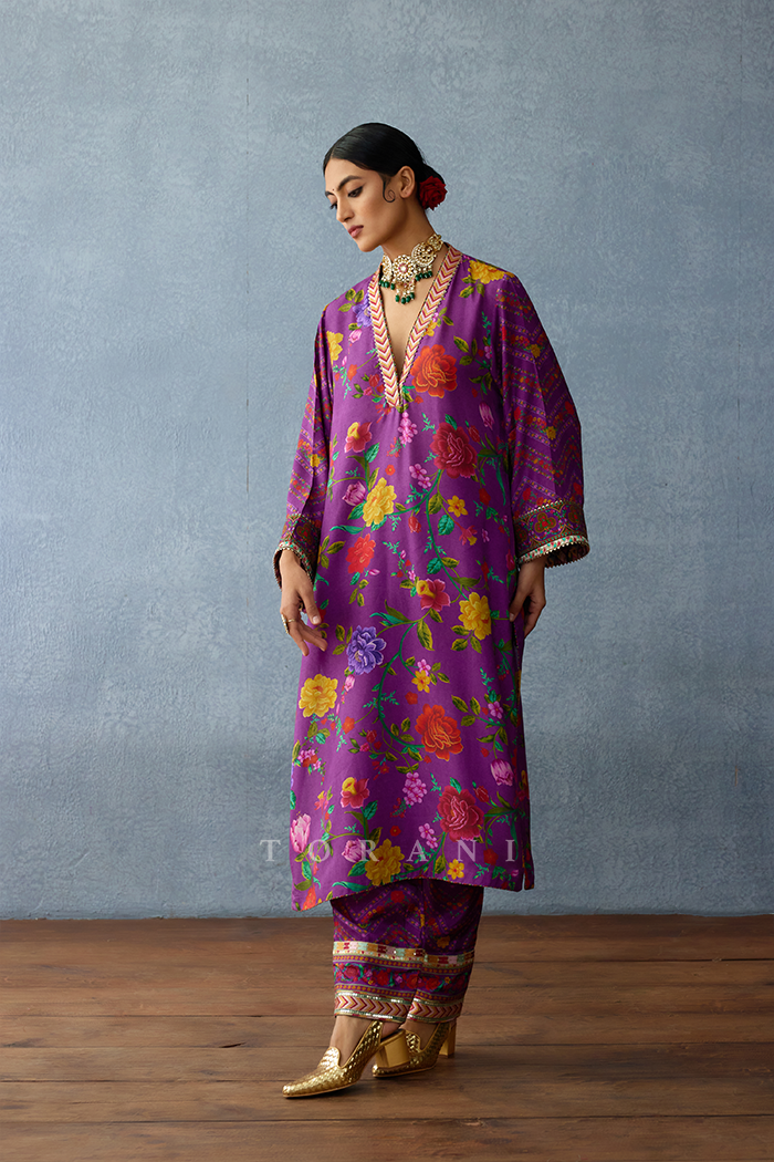 Dil Kusha Gazal Kurta Set