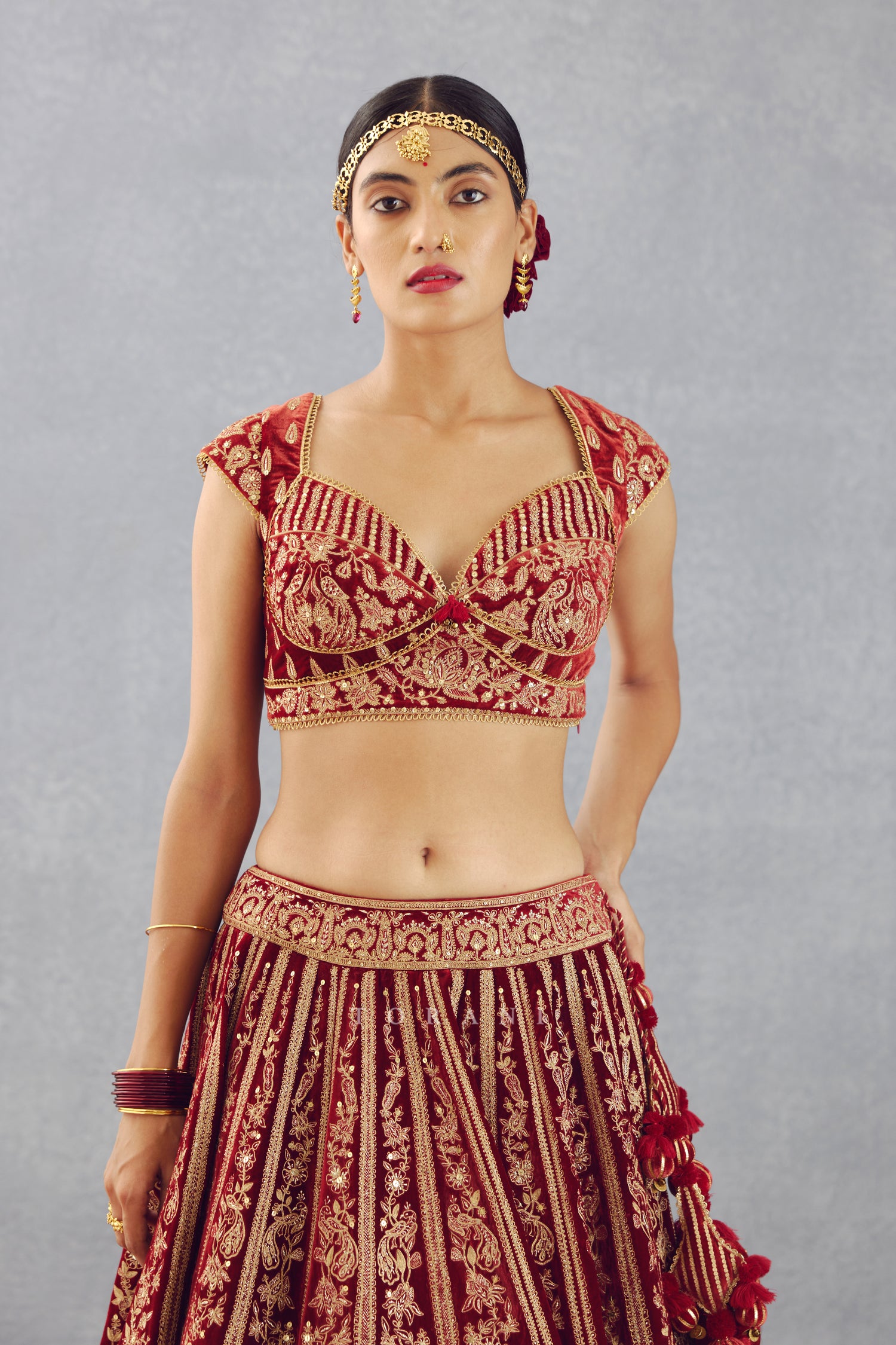 Sindoori Turvi Lehenga Set
