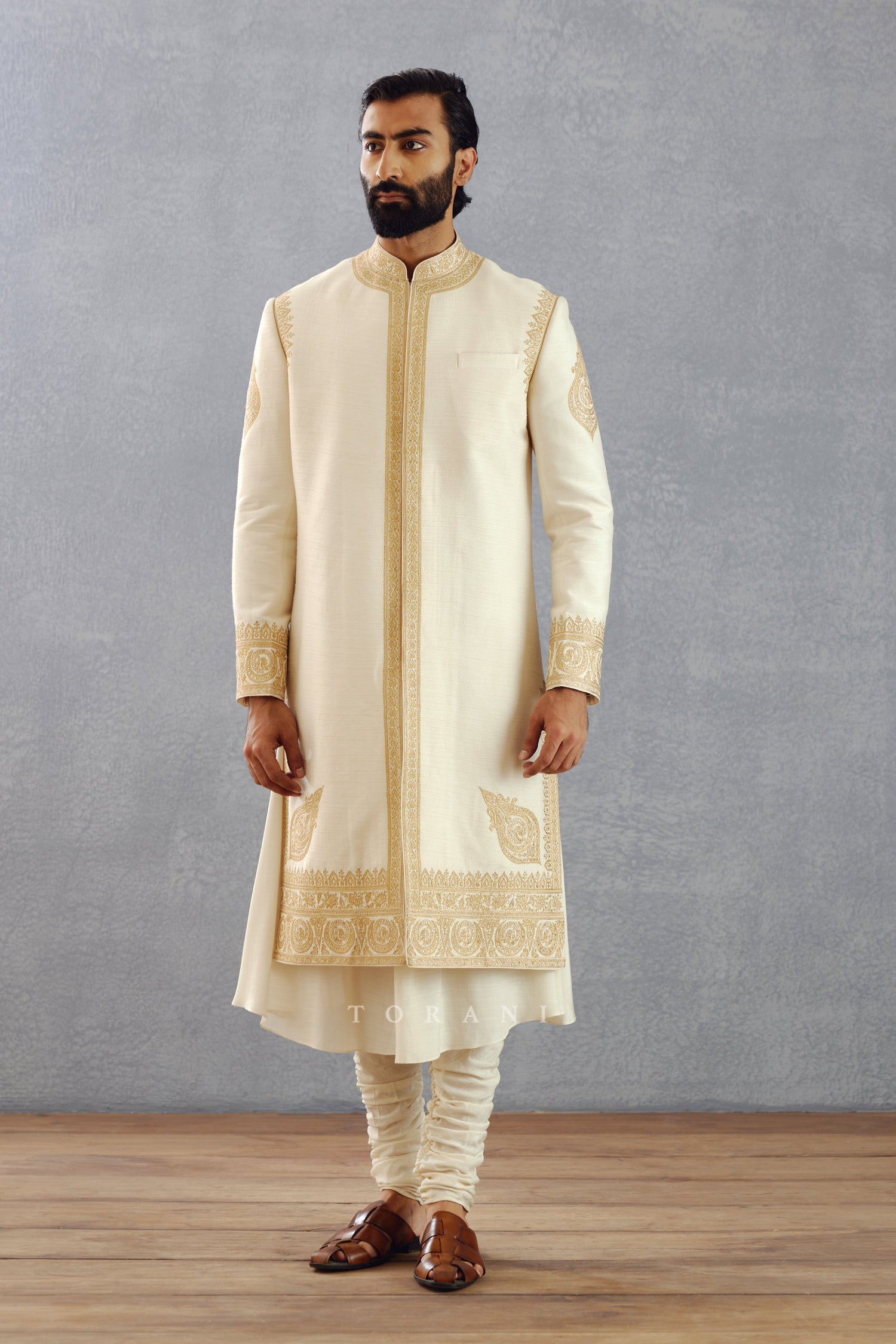 Karan Johar in our Mogra Mukul Sherwani Set