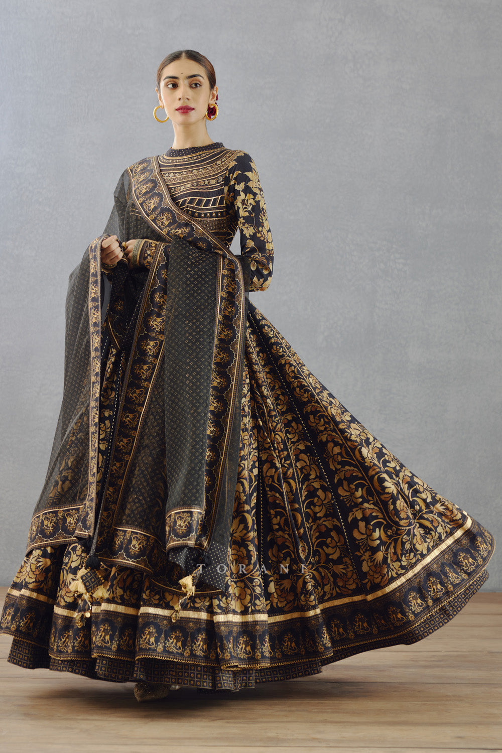 Gulghast Shehnaaz Anarkali Set