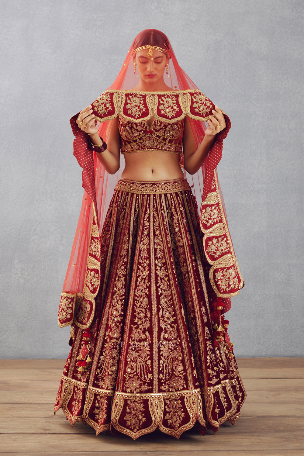 Sindoori Turvi Lehenga Set