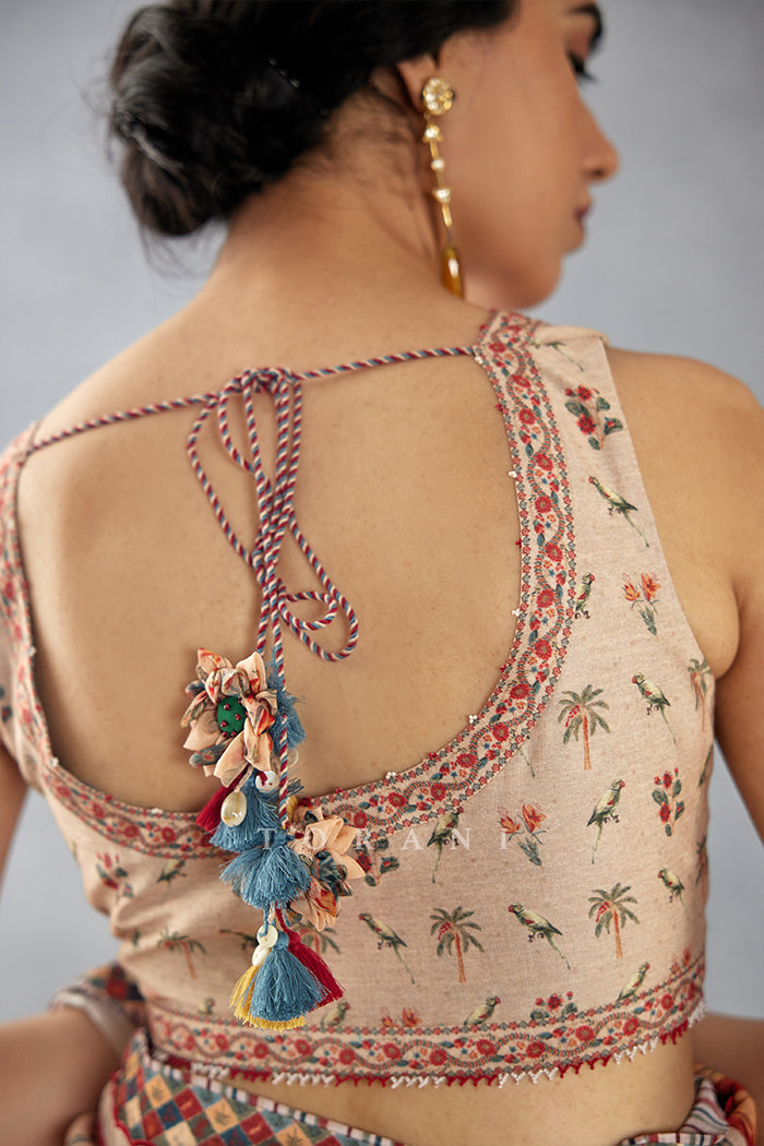 SALE - Badami Falak Blouse