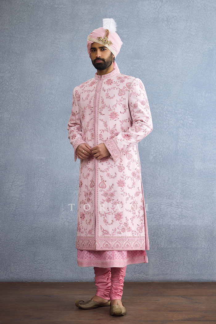 Sharbati Idaad Sherwani Set