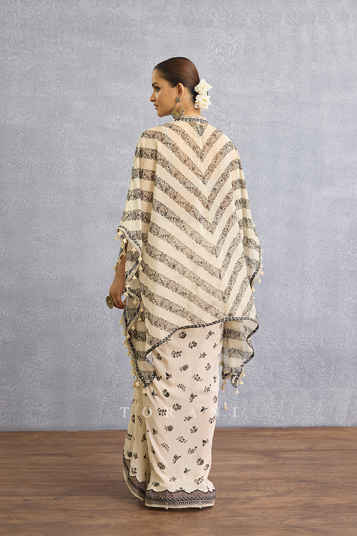 Kalamkari Zaira Cape Set