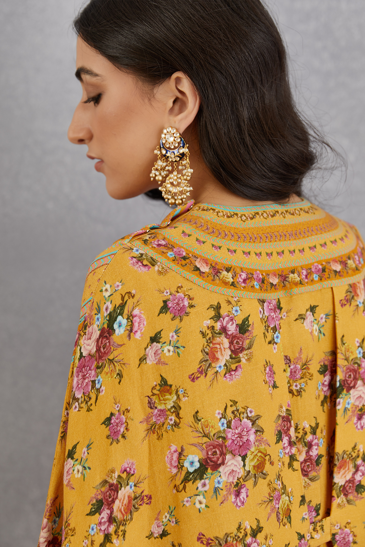 Sunehra Zooni Kaftan Set