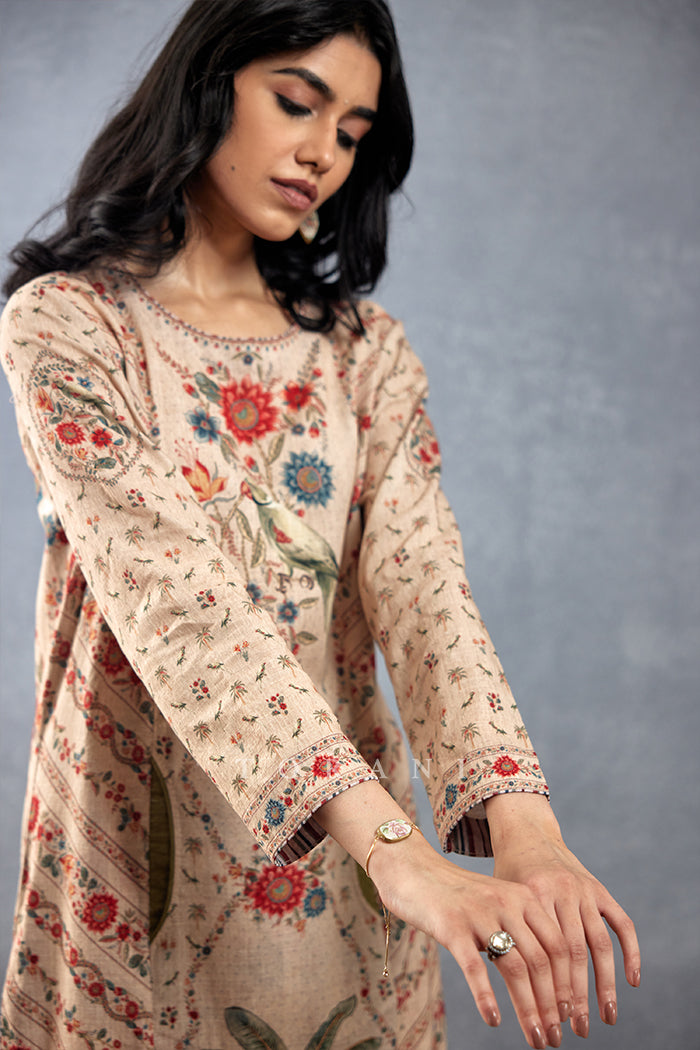 Badami Abhidah Kurta Set