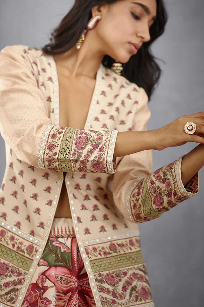 Kasturi Gooncha Lehenga Set