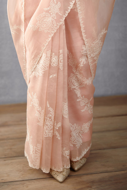Gul-Naar Daavya Saree