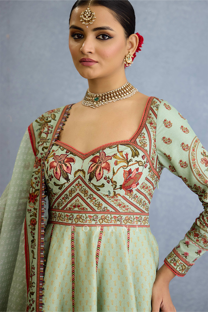 Champa Bhavika Anarakali Set